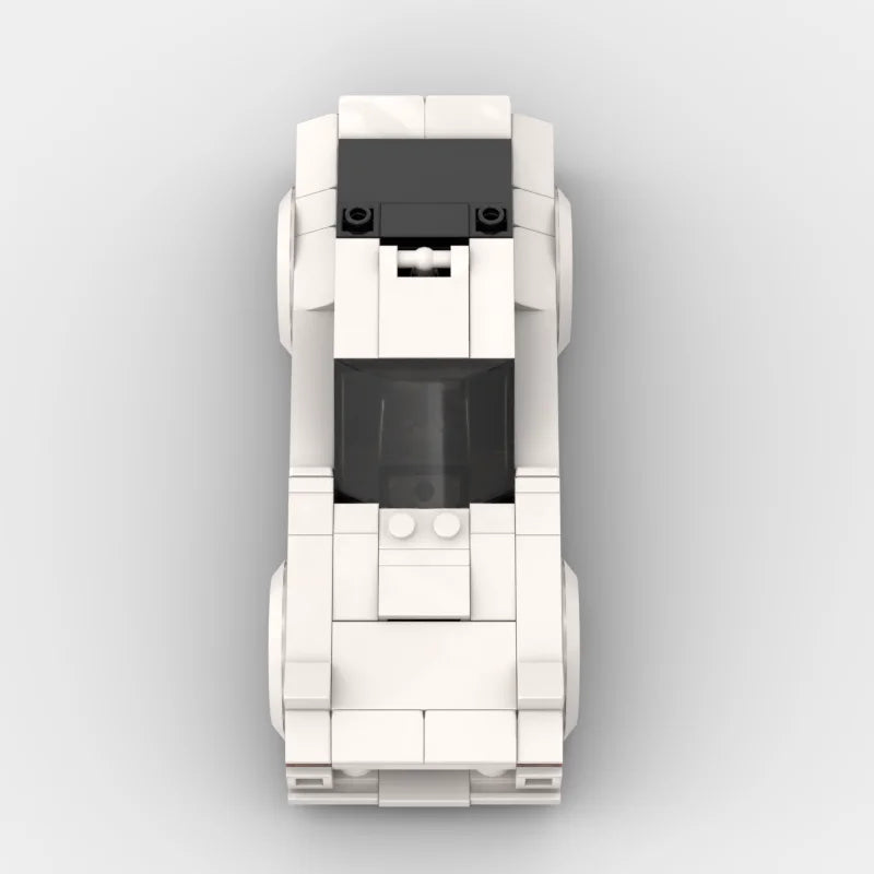 MOC Racing Car Model and Passion Building Block City Vehicle Toy Set - Christmas and Halloween Gifts