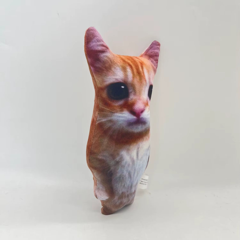21Cm Cute El Gato Cat Plush Toys Wowwow Cat Dolls Plushies Simulation Stuffed Animals Birthday Holiday Gift Kids Collectible Toy