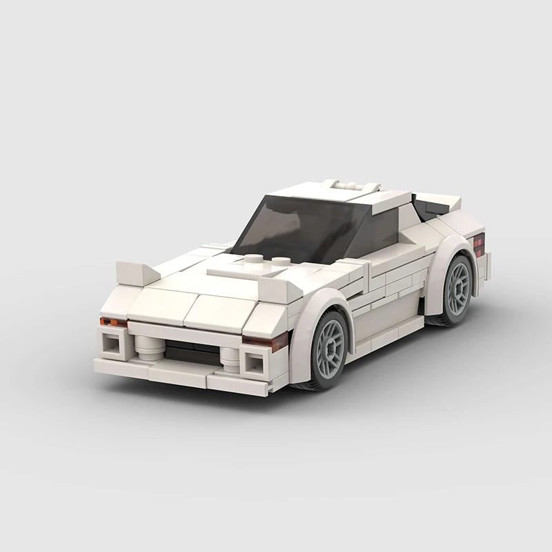 MOC Racing Car Model and Passion Building Block City Vehicle Toy Set - Christmas and Halloween Gifts