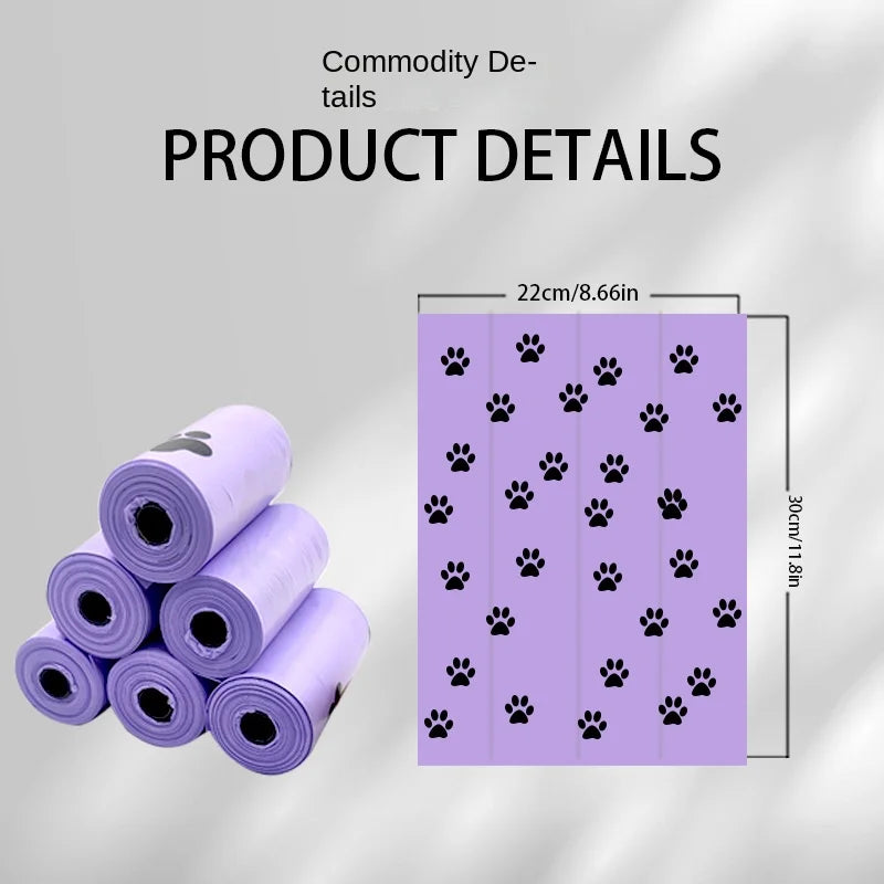 EPI Intensification Biodegradable Dog Poop Bags with Dispenser – Eco-Friendly Pet Waste Solution
