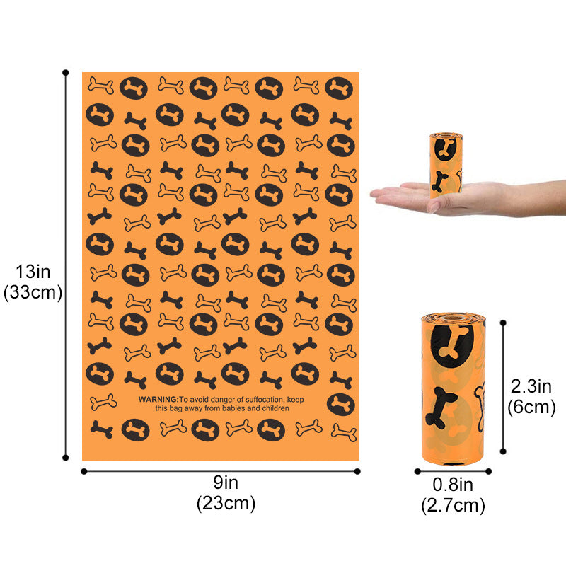 Eco-Friendly Dog Poop Bags - Essential Pet Waste Supplies for Easy Cleanup