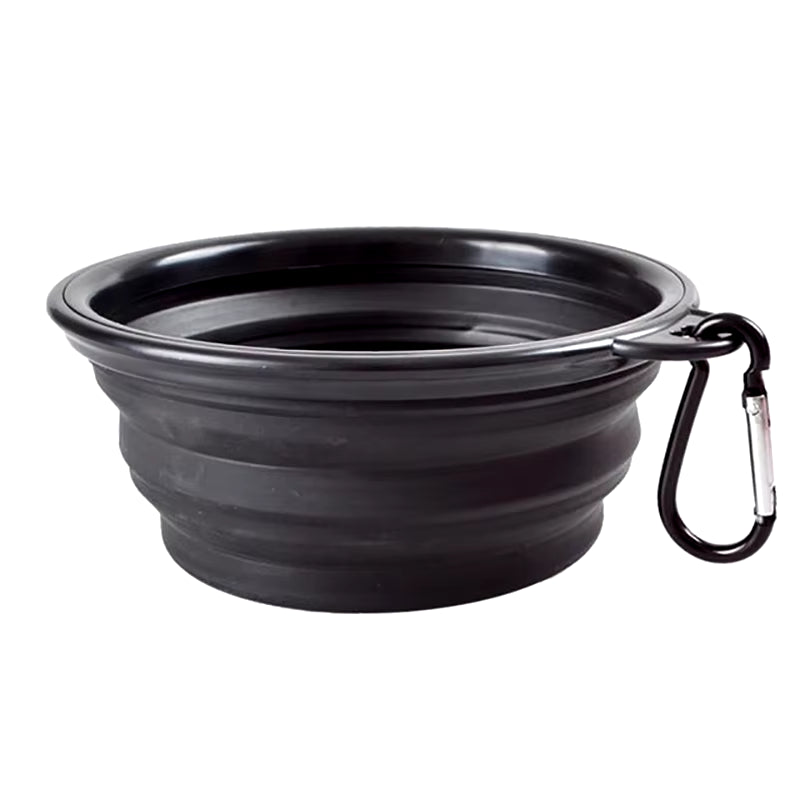 Large Collapsible Silicone Dog Bowl - Portable Travel Feeder for Pets (350/1000Ml)