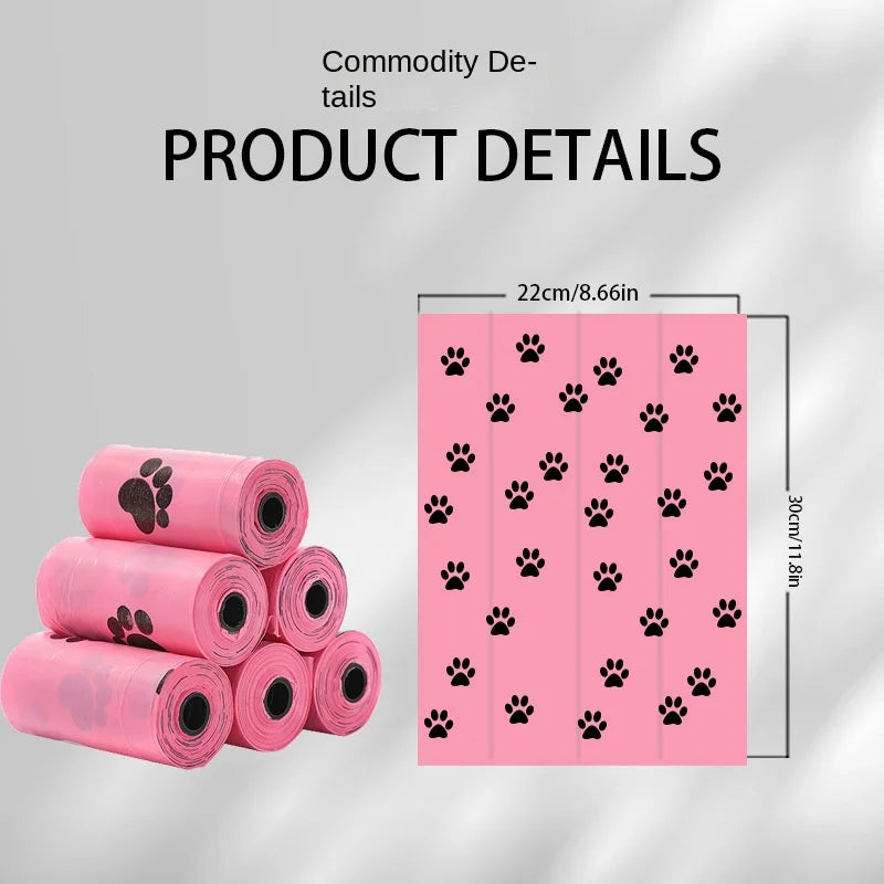 EPI Intensification Biodegradable Dog Poop Bags with Dispenser – Eco-Friendly Pet Waste Solution