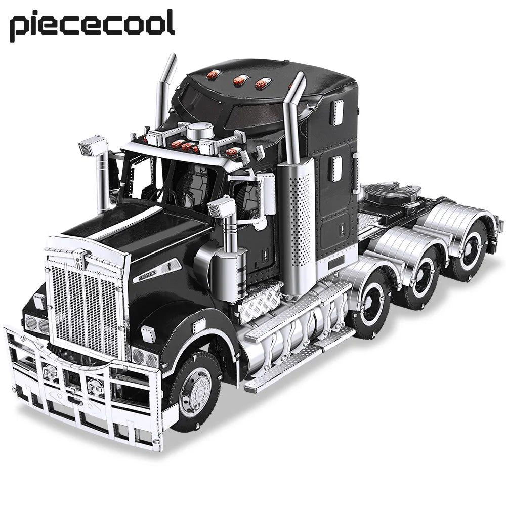 3D Metal Puzzles Trucks T909 Cars Mode Jigsaw for Adults Assembly DIY Set for Collection Birthday Gifts