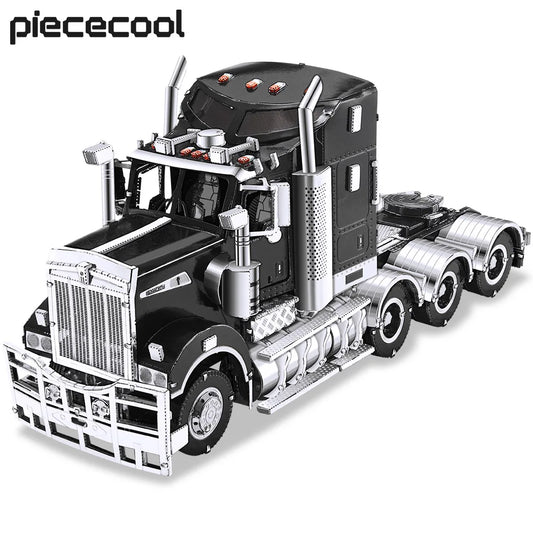 3D Metal Puzzles Trucks T909 Cars Mode Jigsaw for Adults Assembly DIY Set for Collection Birthday Gifts