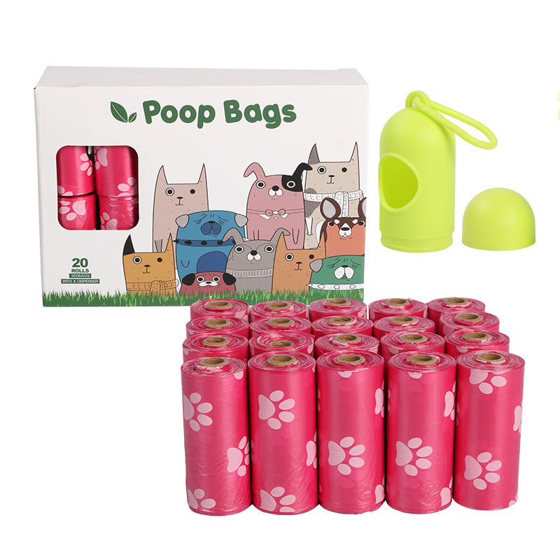 Eco-Friendly Dog Poop Bags - Essential Pet Waste Supplies for Easy Cleanup