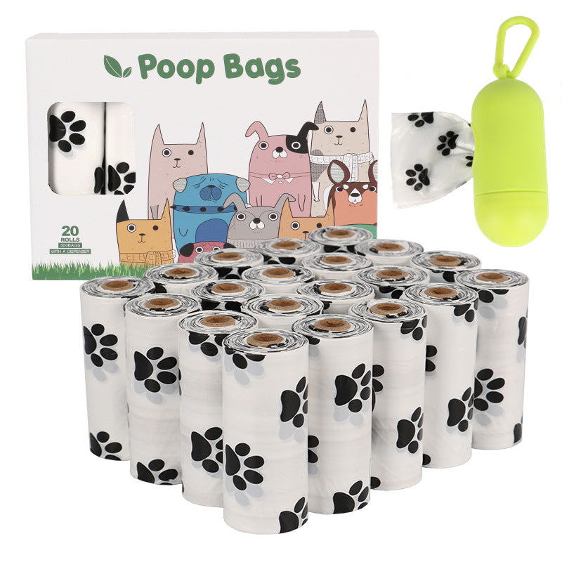 Eco-Friendly Dog Poop Bags - Essential Pet Waste Supplies for Easy Cleanup