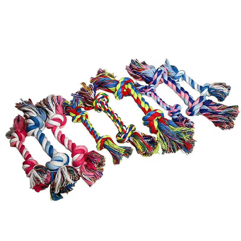 Durable Hemp Rope Knot Chew Toy for Dogs - Ideal for Teeth Cleaning and Playtime Fun!