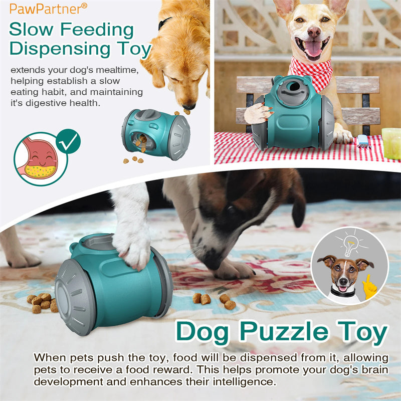 Interactive Dog Tumbler Toy - Boost Pet IQ with Slow Feeder Fun for Small & Medium Dogs and Cats