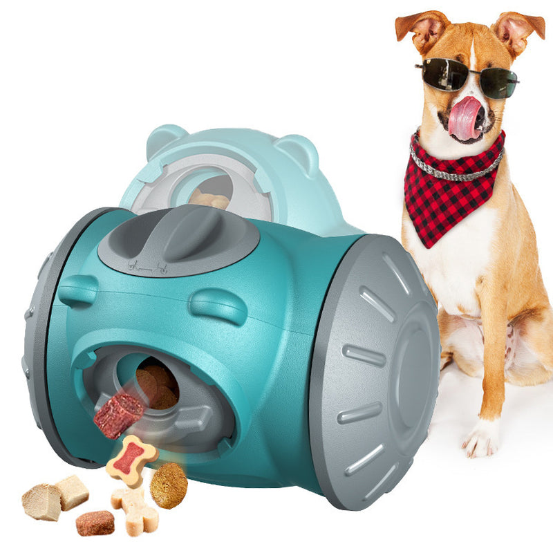 Interactive Dog Tumbler Toy - Boost Pet IQ with Slow Feeder Fun for Small & Medium Dogs and Cats