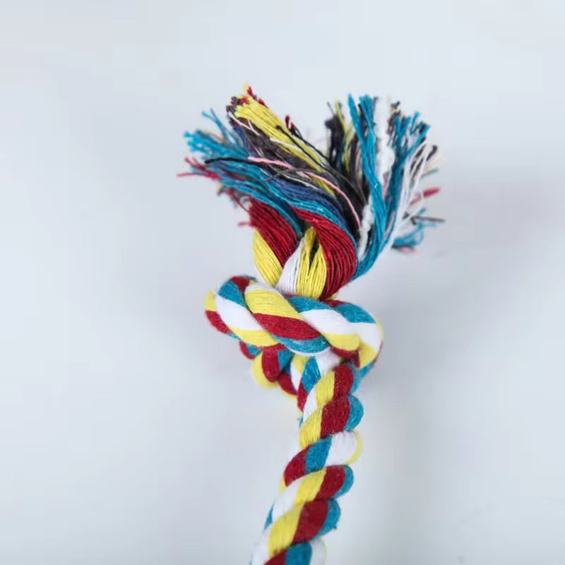 Durable Hemp Rope Knot Chew Toy for Dogs - Ideal for Teeth Cleaning and Playtime Fun!