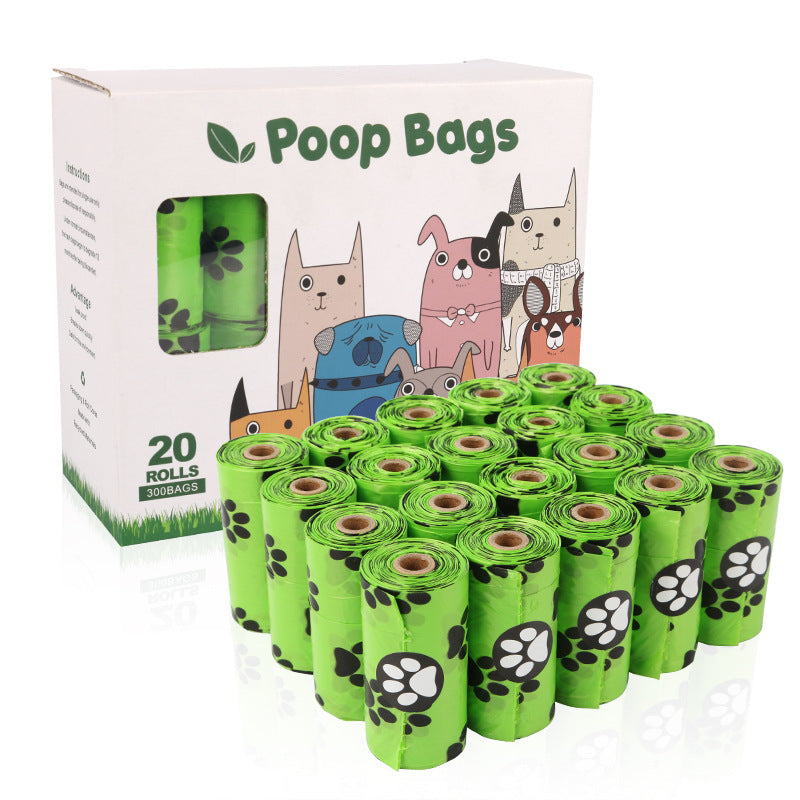 Eco-Friendly Dog Poop Bags - Essential Pet Waste Supplies for Easy Cleanup