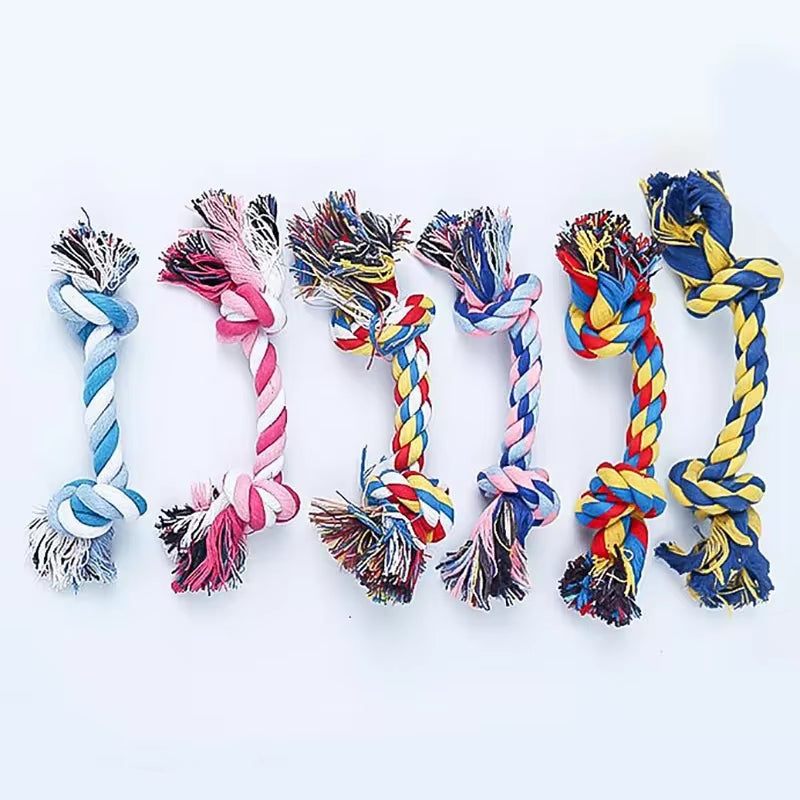 Durable Hemp Rope Knot Chew Toy for Dogs - Ideal for Teeth Cleaning and Playtime Fun!