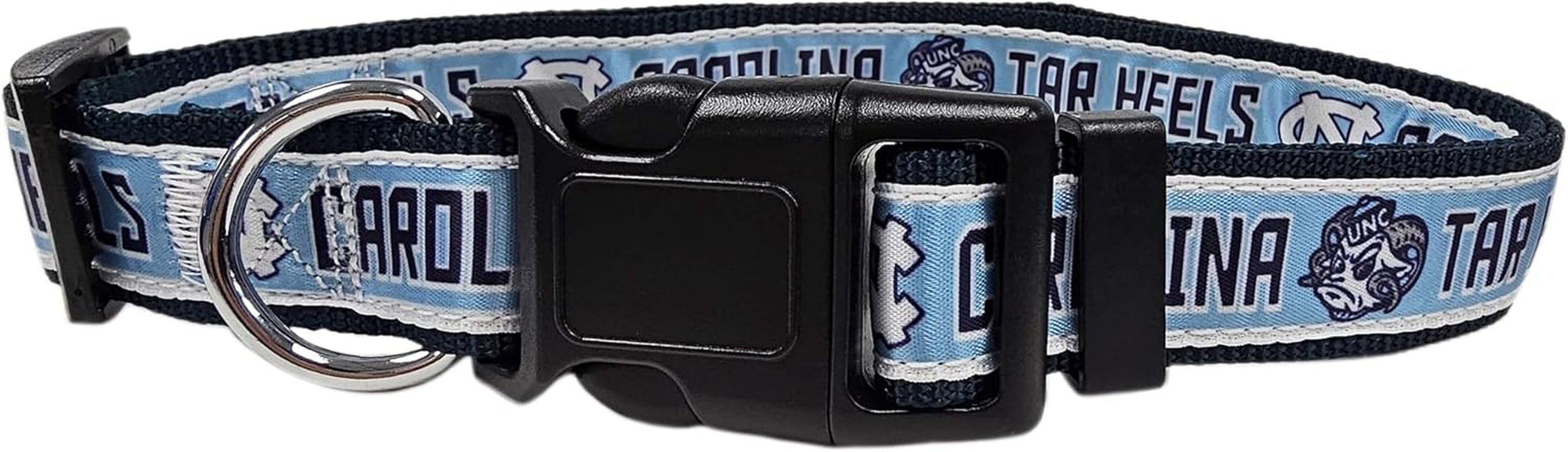 Collegiate PET Collar NEW VERSION Mississippi Ole Miss Rebels Dog Collar, Size Small. Best Sports Team Color for Dogs & Cats. a Shiny & Colorful Dog & Cat Collar Licensed by the NCAA