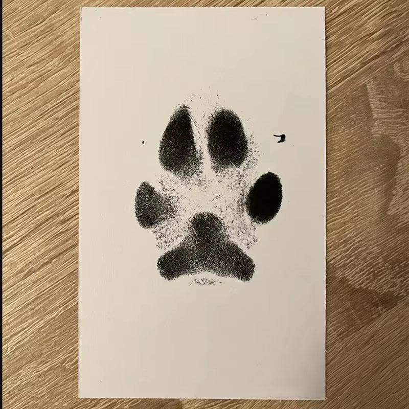 Non-Toxic Pet Footprint & Handprint Ink Pad - Safe & Easy Paw Print Keepsake for Dogs and Babies
