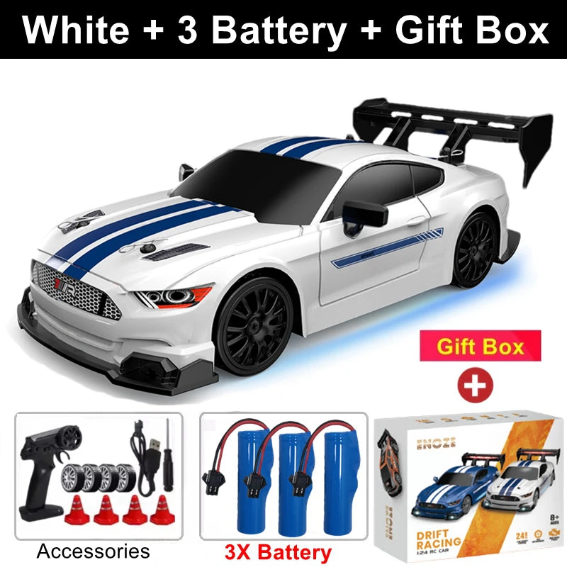 RC Drift Car Remote Control GTRPRO AE86PRO Model 4X4 Racing RTR Radio Truck Vehicle Toy Gift for Boy Girl Children Kid Adult