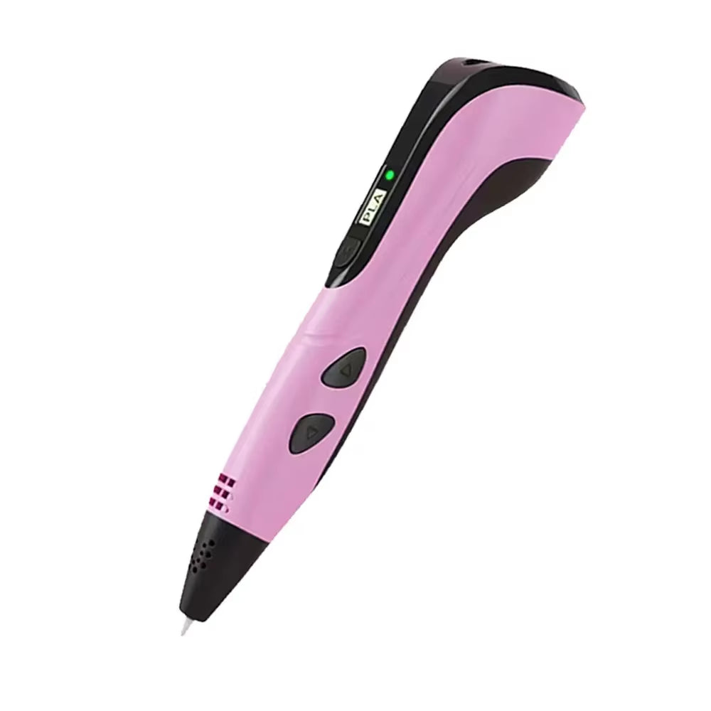 3D Printing Pen with LED Display 3D Pen Set for Kids Filament Children USB Drawing Tool Drawing Toy DIY