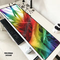 Abstract Red Mousepad Gamer 900X300X3Mm Gaming Mouse Pad Best Notebook Pc Accessories Christmas Gifts Padmouse Ergonomic Mats